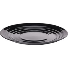 Naque Tatlı Tabağı, Siyah, 19 cm