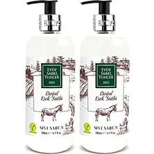 Naque Doğal Eşek Sütlü Sıvı Sabun 500 ml x 2 Adet