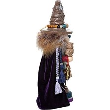 Naque Kurt Adler 38CM Hollywood Wizard Nutcracker With Owl
