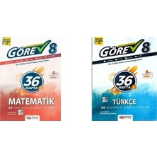 Okul Marketim Nitelik 8.sınıf Görev Türkçe - Matematik -36 Hafta Haftalık Föyleri