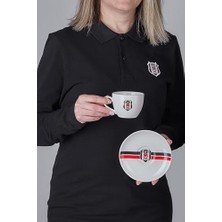 Naque Neva N3427 Lisanslı Çizgili 2'li Çay Fincan Takımı-Bjk