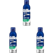 Naque Series Tıraş Köpüğü Hassas 250 ml 3lü Paket