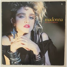 Sire Madonna The First Album Lp Plak (1985 Orijinal Dönem Baskı)