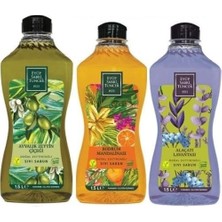 Naque Sıvı Sabun Alaçatı Lavantası, Ayvalık Zeytin Çiçeği ve Bodrum Mandalinası 1500 ml