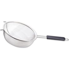 Naque Epinox Çelik Makarna Süzgeci 24 cm