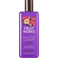 Naque Fruit Works Sg Passion Fruit And Watermelon Duş Jeli 500 ml