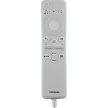 Samsung BN59-01439J Ses Komutlu Orijinal Kumanda Netflix - Disney+ - Prime Video - Www Tuşlu Uzaktan Kumandalar Beyaz Monitör & Projeksiyon Akıllı Kumanda G7 G8 M7 M8 Bluetooth