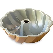 Naque Nordic Ware Nw 95577 75. Yıl Dönümü Için Pasta Kalıbı, Örgülü Ip, Altın Rengi, 12 Fincan Kapasitesi