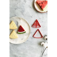 Naque Kırmızı Karpuz Hamur Şekillendirici/kurabiye Kalıbı