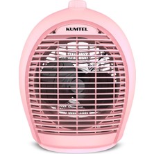 Naque Kumtel Fanlı Isıtıcı 2000 W LX-6331 Pembe