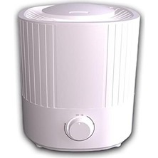 Naque Robeve 2.5 Lt Hava Nemlendirici Buhar Makinesi Ultrasonik Difüzör Oda Nemlendirici Hava Nemlendiricisi Ortam Nemlendirici 7 Renkli Ledli Nemlendirici (Beyaz)