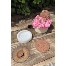 Naque Rufus Concept Kurabiye Tekli Mum Kalıbı (Silikon) (Küçük Süsleme Kalıbı) 1 Adet