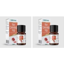 Naque Shiffa Nar Çekirdeği Yağı 10 ml – Soğuk Sıkım, Vitamin ve Mineral Bakımından Zengin, Cilt Yenileyici ve Besleyici Doğal Yağ, Antioksidan Etkili, Masaj ve Banyo Yağı (2 Paketi)