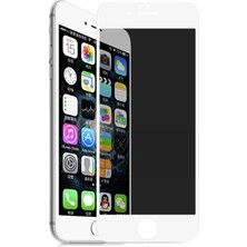 Naque 8 ile Uyumlu Hayalet Rika Privacy Temperli Cam Ekran Koruyucu Beyaz