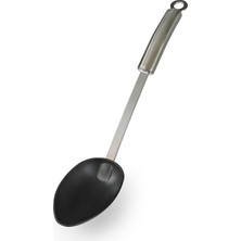 Naque Flonal Plastik Uçlu Servis Kaşık 33 cm