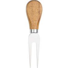 Naque Alpina ALP112 Peynir Tahtası ve Bıçak Seti 4 Parça 32X17,5 cm