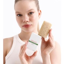 Naque Let'scrub Doğal Kabak Lifli Çay Ağacı Sabunu - Shea Yağı Ile Zenginleştirilmiş Nem Bombası 130 gr (2 Paketi)