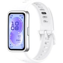 Sneezy Huawei Band 11 / 11 Pro Uyumlu Premium Soft Silikon Kordon Tokalı Konforlu Akıllı Saat Kayışı