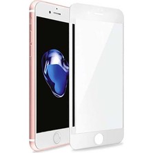 Naque 8 Plus ile Uyumlu Davin Mat Seramik Ekran Koruyucu Beyaz