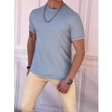 Modefendicom Süper Kalite Armür Kumaş Pamuklu Tshırt