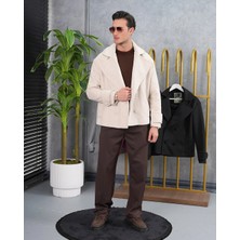 Modefendicom Yumuşak Dokulu Krep Model Kaşmir Ceket