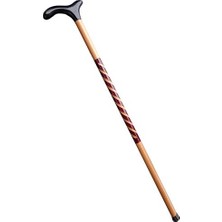 General Turk El Işçiliği Işlemeli Ahşap Baston