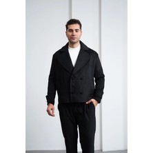 Modefendicom Yumuşak Dokulu Krep Model Kaşmir Ceket