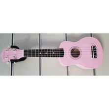 Cremonia AU01L-21PK 21 Inç Soprano Ukulele | Pembe Renk, Başlangıç Seviyesi, Ihlamur Ağacı Gövde
