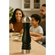 Naque Be Original Brussels Piano Tuz Değirmeni 12 cm – Seramik Öğütücü Mekanizma