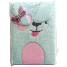 Seyfi Kırtasiye 14X20 cm Peluş Hatıra Defteri 80 Yaprak Çizgili-24