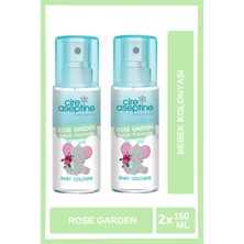 Cire Aseptine Bebek Kolonyası Rose Garden 150 ml x 2 Adet