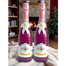 Bohhem Simli Alkolsüz Şampanya Böğürtlen Aromalı 2 Li Set