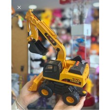 Canali Büyük Boy Truck Sesli Hareketli Kol ile Kontrol Edilen Kepçe Ekskavatör Iş Makinesi 38X33