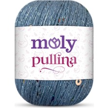 Moly Pullina Kuka Simli Pullu Örgü Ipi 50 gr 145 Metre 1 Adet
