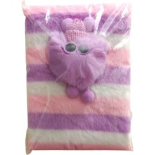 Seyfi Kırtasiye 14X20 cm Peluş Hatıra Defteri 80 Yaprak Çizgili-2