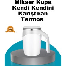 Değirmen Grup Manyetik Otomatik Karıştırma Bardağı – Şarjlı, Paslanmaz ve Pratik - Lisinya