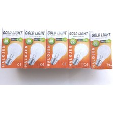 Gold Light Birlik Gold Lıght 100 Watt Halojen Tasarruflu Şeffaf Ampul  (10'lu)