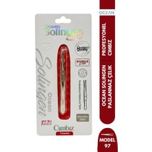 Ocean Solingen Cımbız Rose Altın Düz Ağız Asu-97