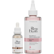 Rimu Health Products Hassas Ciltler Için Leke Oluşumu Önleyici Arbutin Serum + Cica Pha Tonik