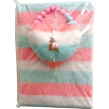 Seyfi Kırtasiye 14X20 cm Peluş Hatıra Defteri 80 Yaprak Çizgili-3
