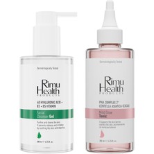 Rimu Health Products Hassas Ciltler Için Cica Pha Tonik + Temizleme Jeli
