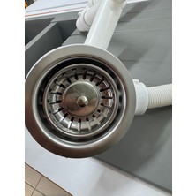 Peramics Granit ve Çelik Eyye Sifon Takımı