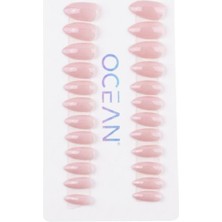 Ocean Profesyonel Takma Tırnak Seti Glazed Pink EBAY-204