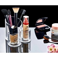 General Makyaj Organizeri Şeffaf - 3 Gözlü