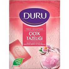 Naque Duru Fresh Sensations Çiçek Sabun, 150 Gramx4 2li Paket