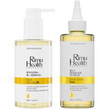Rimu Health Products Yağlı Ciltler Için Sebum Kontrol Bha Tonik + Temizleme Yağı