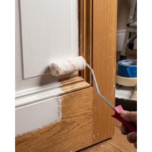 Zenvia Profesyonel Mini Boya Rulosu 10 cm Boya Fırça Seti 6 Yedek Rulo Hediyeli ZNV-HBY3245