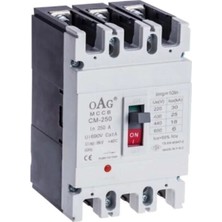 Oag 125A (Tse) 25KA 3 Kutuplu Kompakt Şalter Sabit Tip