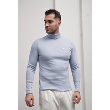 Modefendicom Slim Fit Italyan Kesim Tam Balıkçı Boğazlı Kazak