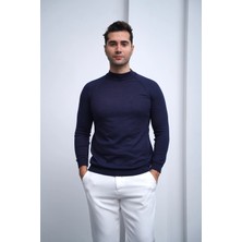 Modefendicom Slim Fit Italyan Kesim Tam Balıkçı Boğazlı Kazak